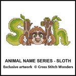 (image for) Animal Name Series - SLOTH